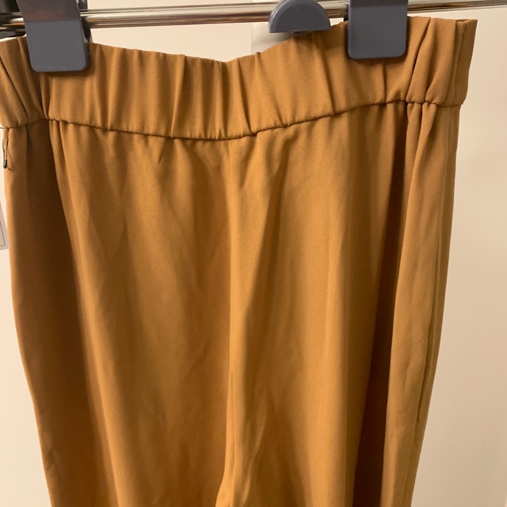 NWT leith wide leg crepe pants size xs - Picture 7 of 8